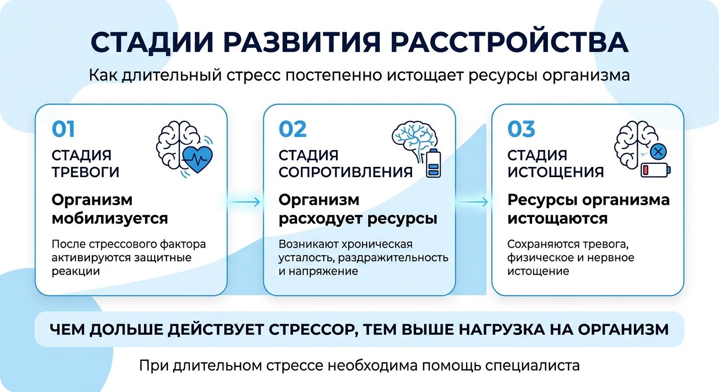 Лечение стресса в Окуловке инфографика